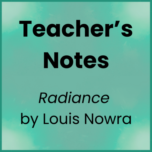 Radiance_Teacher's Notes