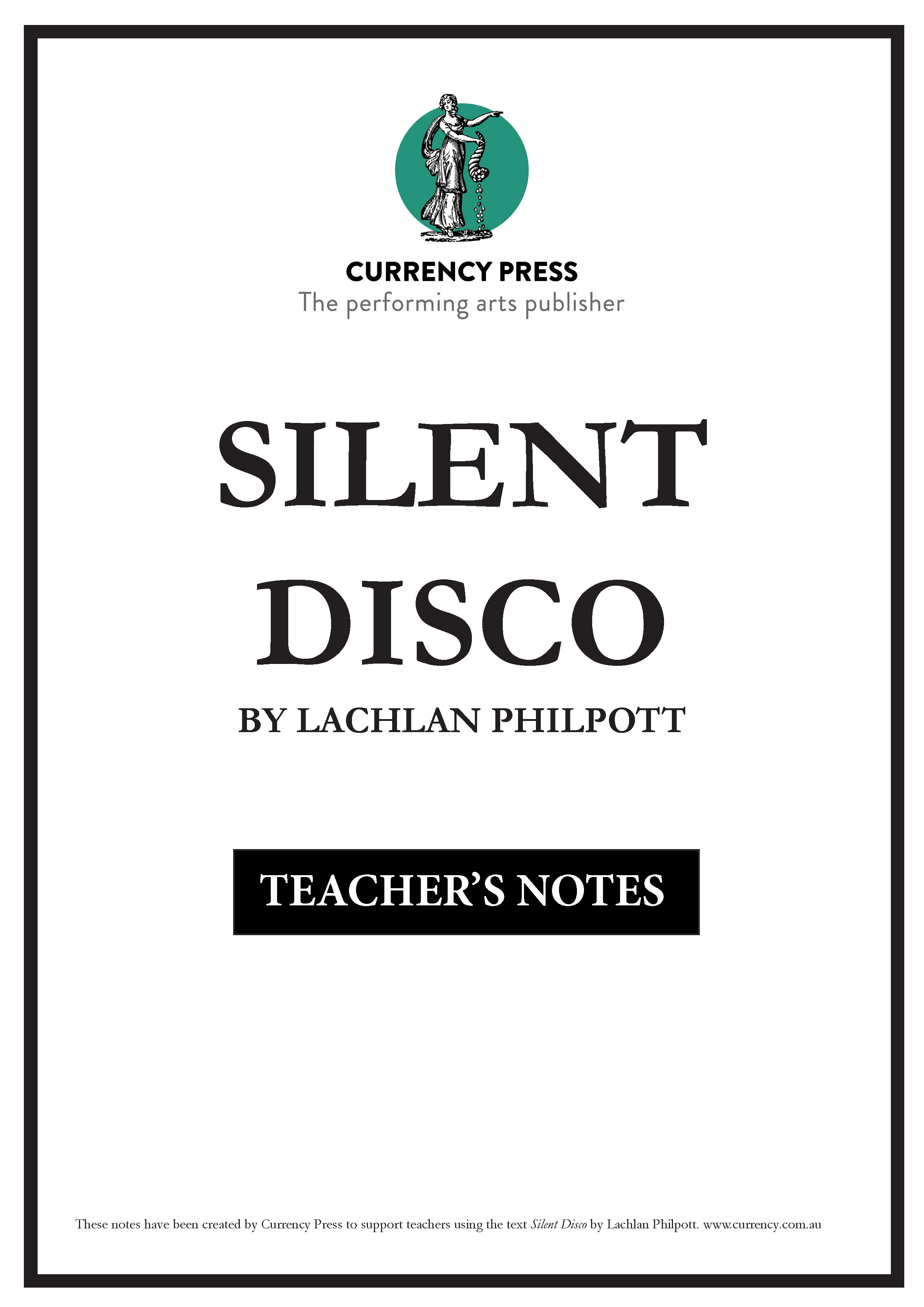 TeachersNotes SilentDisco cover