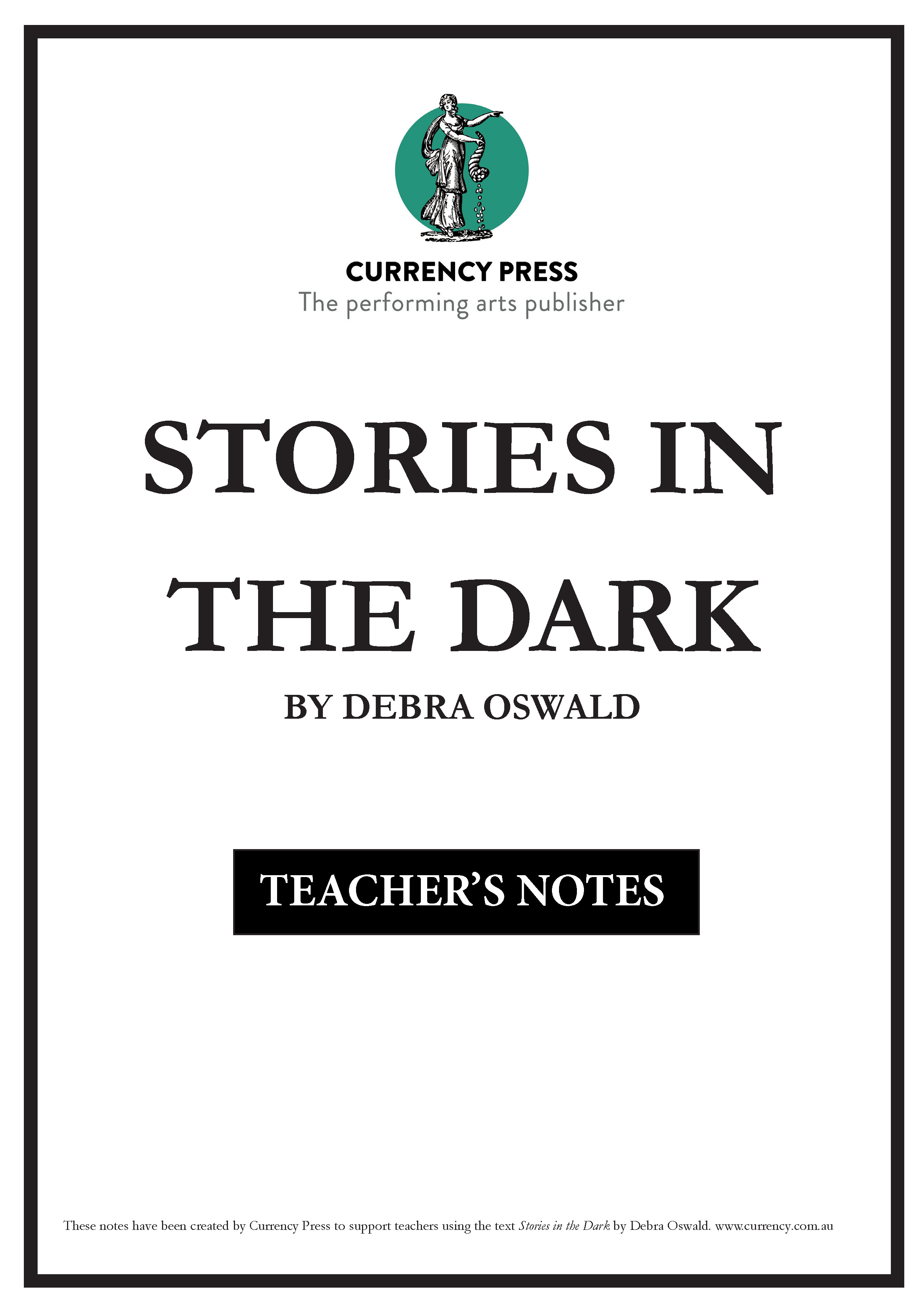 TeachersNotes StoriesintheDark cover